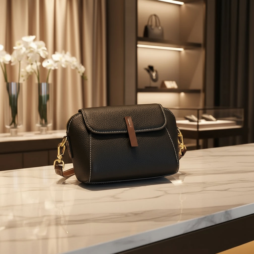 Premium Cowhide  Crossbody Bag