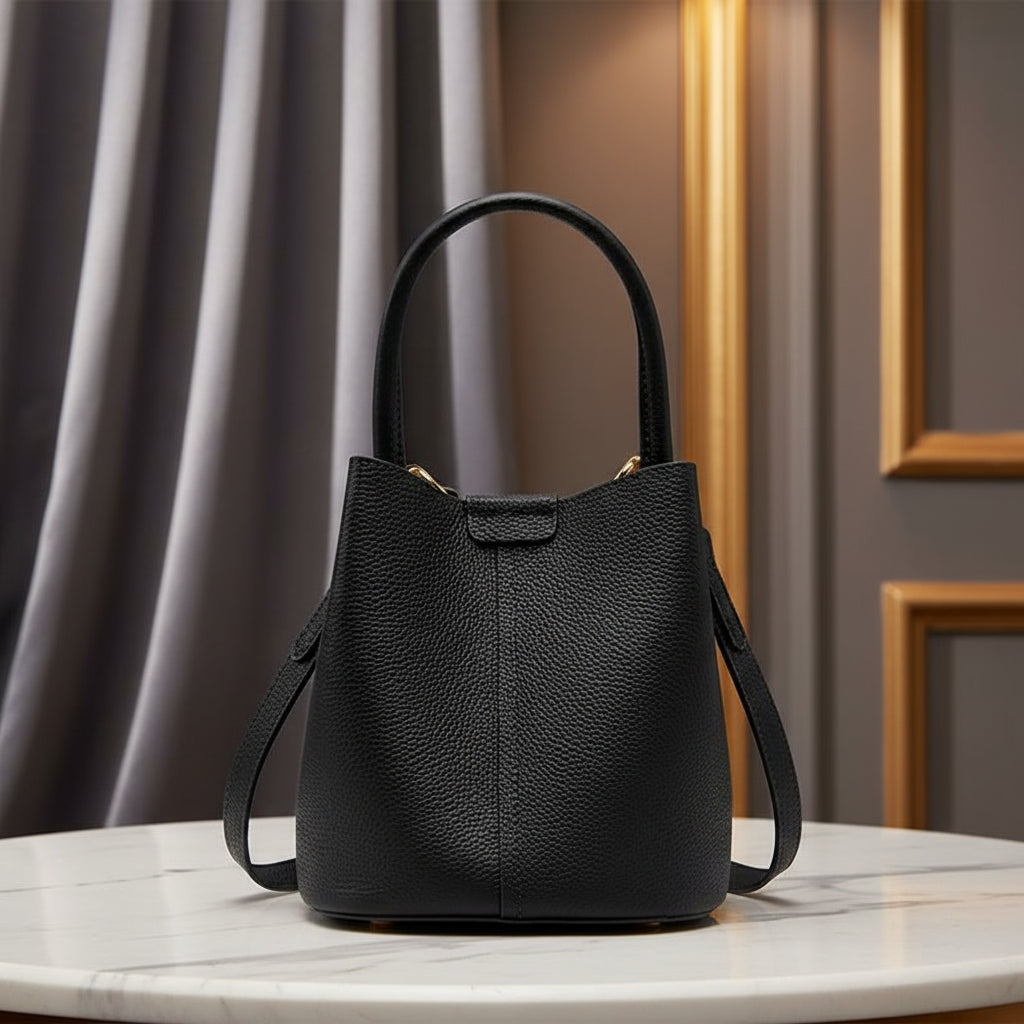 Elegant Crossbody Bucket Bag