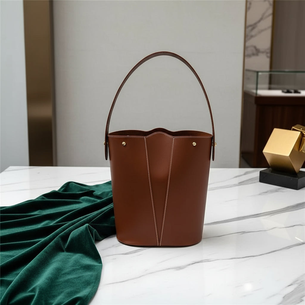 Women's Casual Large Capacity Handheld Bucket Bag