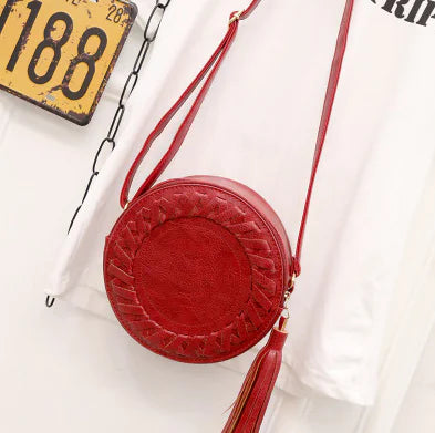 Fringe Round Bag