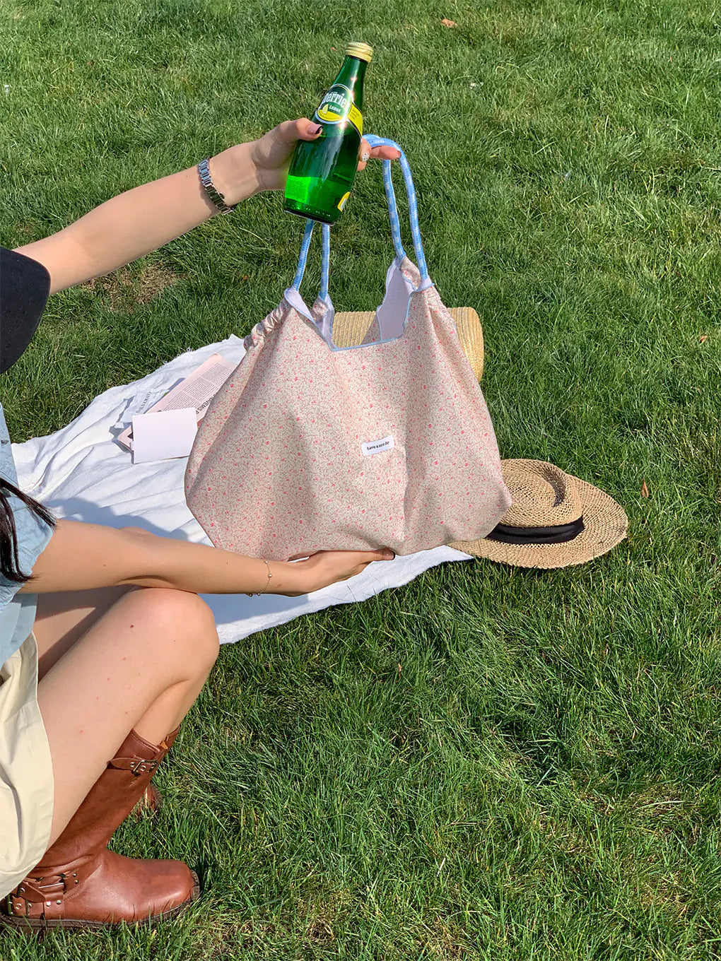 Floral Canvas Eco bag