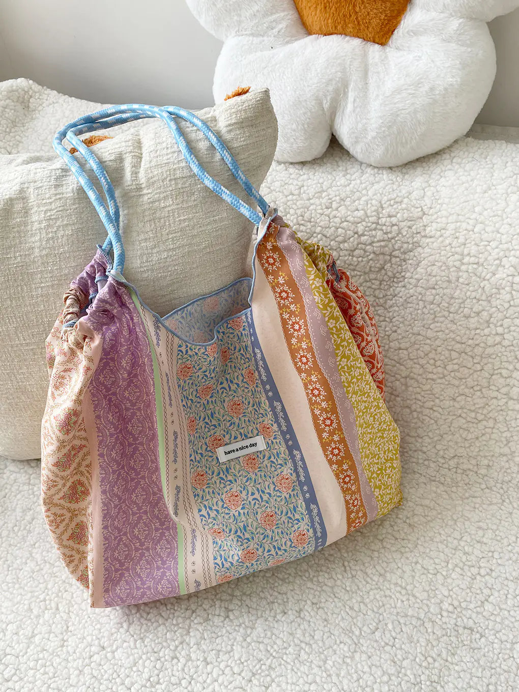 Floral Canvas Eco bag
