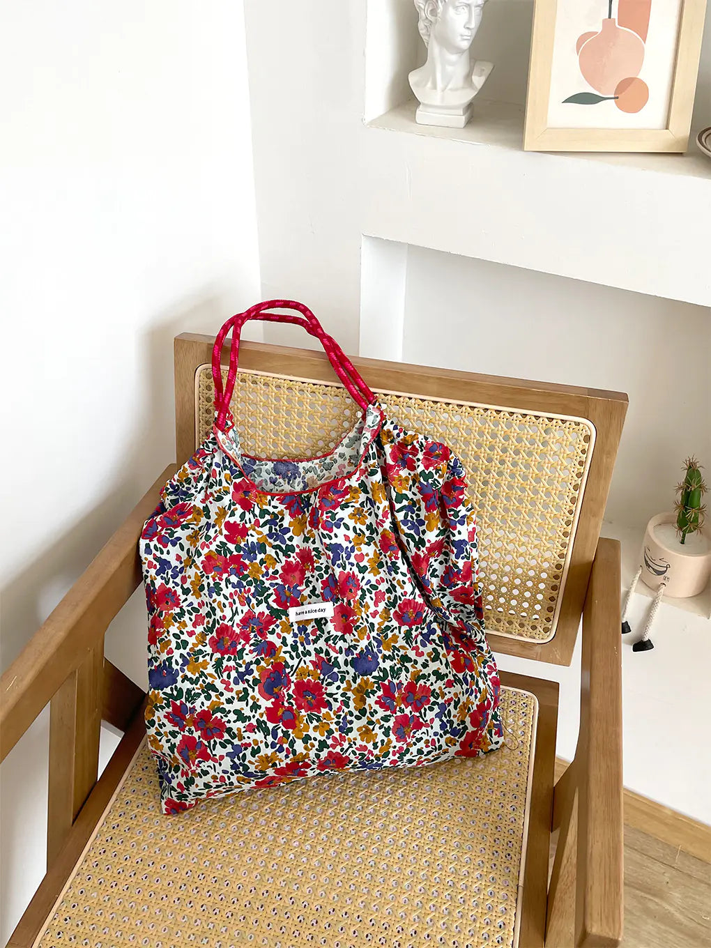 Floral Canvas Eco bag