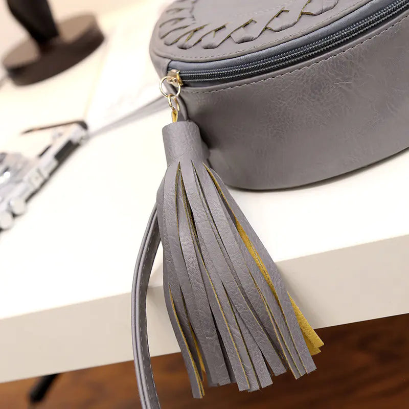 Fringe Round Bag