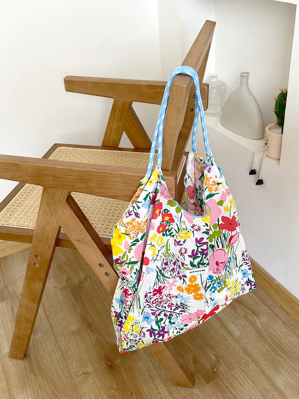 Floral Canvas Eco bag