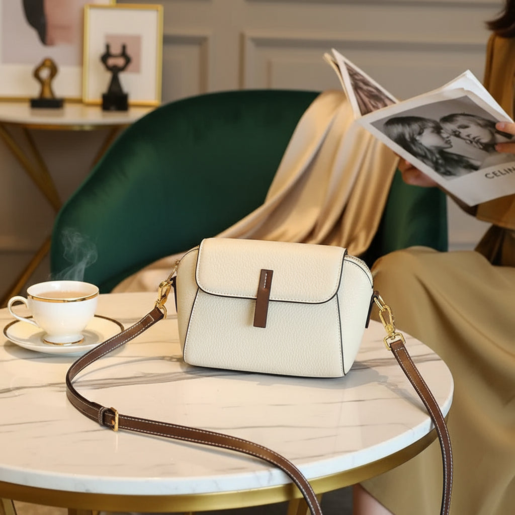 Premium Cowhide  Crossbody Bag