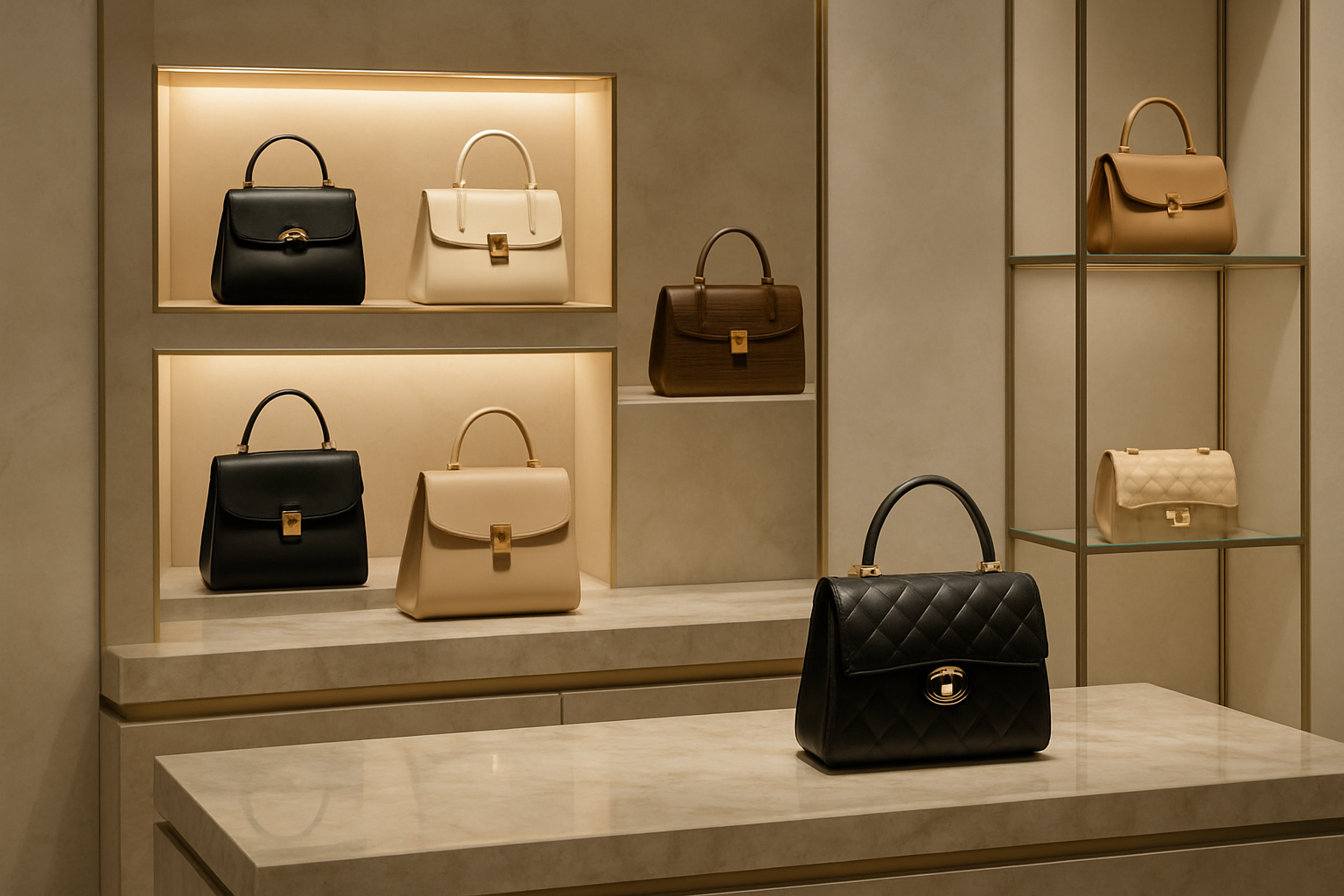 Luxury Handbag Boutique Banner