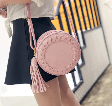 Fringe Round Bag